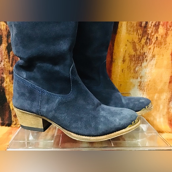 Cobra Society Zeus Over the Knee Boots with Tapestry US7.5-8 HTF - Picture 6 of 10